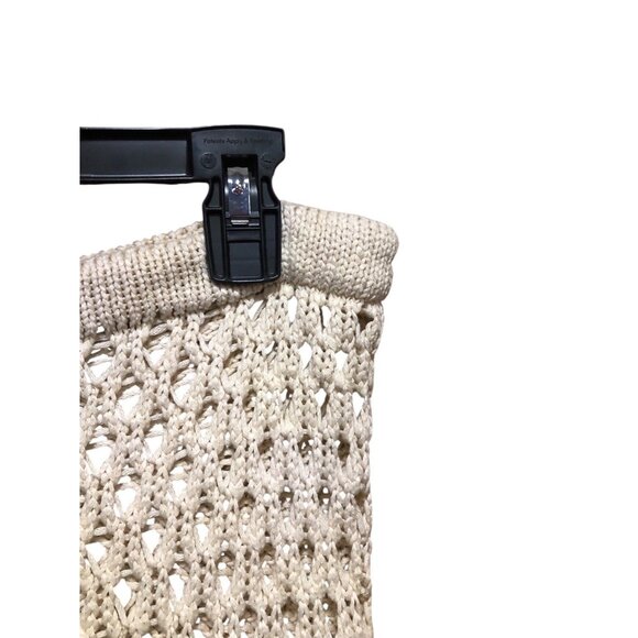 Bohemian Western Tan Crochet Swimsuit Skirt Cover Up Sz 18W - Picture 10 of 11